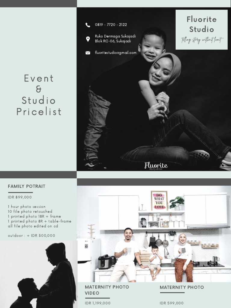 PL 2020 - Event & Studio Pricelist | PDF