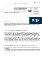 Macroeconomics: Measures of Economic Activity