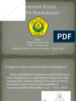 Presentasi Kimia Pembakaran