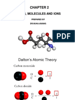 Chapter 2 Atoms molecules and ions