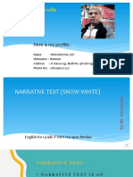NARRATIVE TEXT (SNOW WHITE)