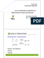 Relevance of Material Tests-2019