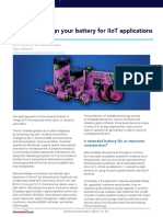 Dont Over Design Your Battery Iiot Applications