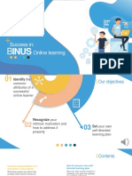 Binus: Online Learning Success in