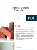 Fire-Resistant Building Materials
