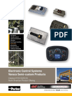 Electronic Control Systems Vansco Semi-Custom Products: Catalog HY33-5025/US North American Product Offering