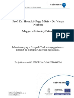 EFOP343 - AP6 - Magyar Alkotmánytörténet - Államalapítás - Homoki-Nagy Mária - Varga Norbert