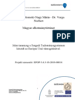 EFOP343 - AP6 - Magyar Alkotmánytörténet - Rendi Kori Magyar Bírósági Szervezet - Homoki-Nagy Mária - Varga Norbert