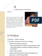 Ai & At: Problems, Problem Spaces, and Search Lesson 7