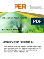 3R Limbah Padat Non B3: Sekretariat PROPER