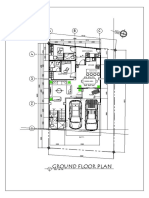 Ground Floor Plan: Dirty Kitchen Maids Room T & B