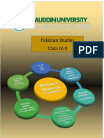 Pakistan Studies Class IX X