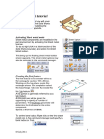 Sheet Metal Tutorial 2014