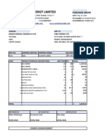 T&M Synergy Limited: Purchase Order