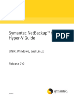 NetBackup AdminGuide Hyper-V