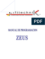 Manual Programacion Maniobra Lift (ZEUS)
