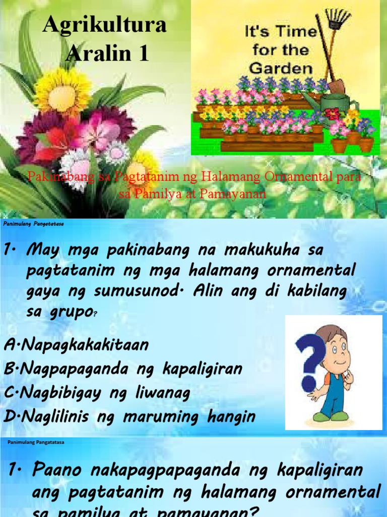 Agri Aralin 1 Pdf