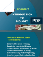 TO Biology