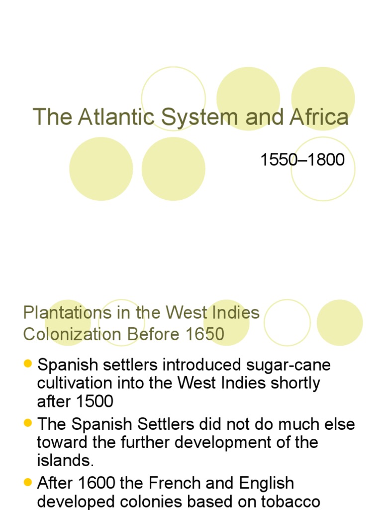 AP CH 18 | PDF | Atlantic Slave Trade | Slavery