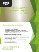 Ecological Waste Management