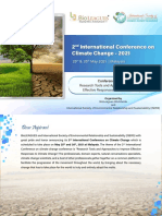 2nd International Conference in The Field of Climate Change