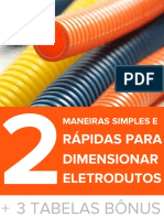 Dimensionamento de Eletrodutos