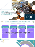 Efek Yang Diperdagangkan Dipasar Modal