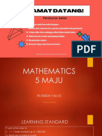 Whole Number and Operations