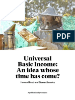 Universal Basic Income: An Idea Whose Time Has Come?: Howard Reed and Stewart Lansley