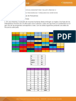 Estadística Descriptiva Taller Unidad 2