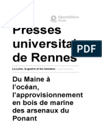 Construction navale et approvionnement en bois - La Loire, la guerre et les hommes - Presses universitaires de Rennes