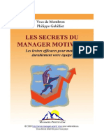 Les Secrets Du Manager Motivant