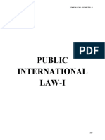 Public International Law-I