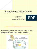 2 - Rutherfordov Model Atoma