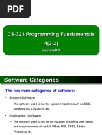 CS-323 Programming Fundamentals 4 (3-2) CS-323 Programming Fundamentals 4 (3-2)