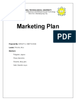 Marketing Plan: College of Business and Entrepreneurial Technology Boni Ave. Mandaluyong City
