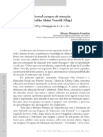 VERCELLI - Ligia de Carvalho Abões (Org) - Educação Não Formal - Campos de Atuação