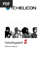 Voicesupport 2 Reference Manual English