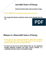 Biomass Renewable