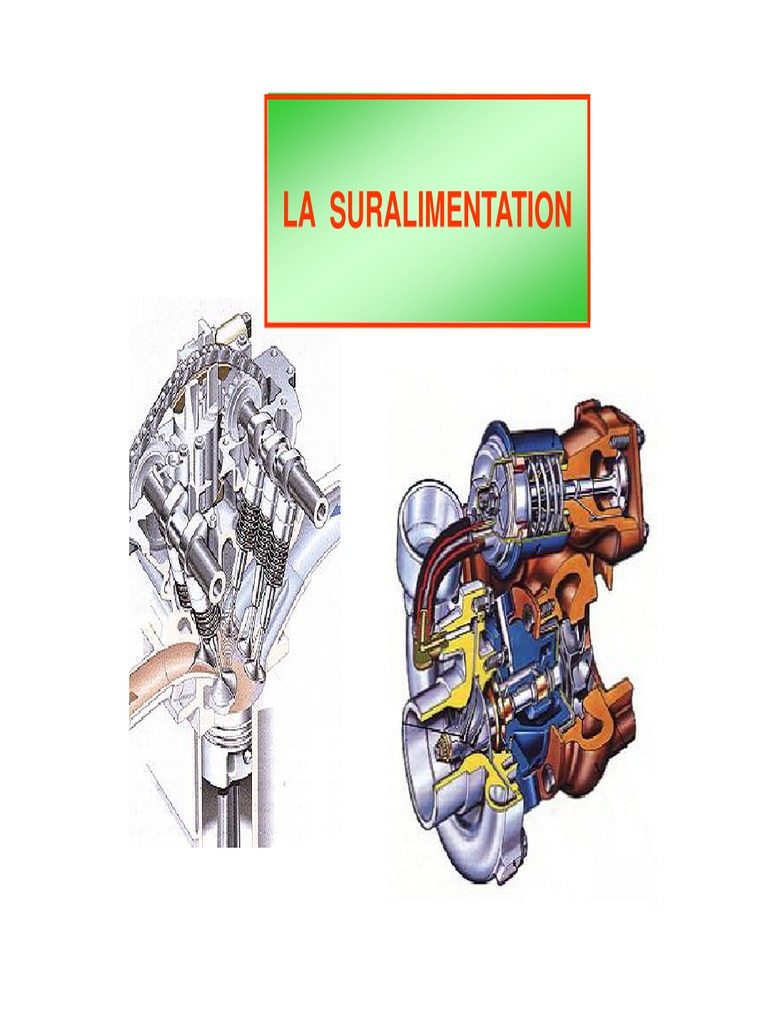 Suralimentation | PDF | Turbocompresseur | Machine