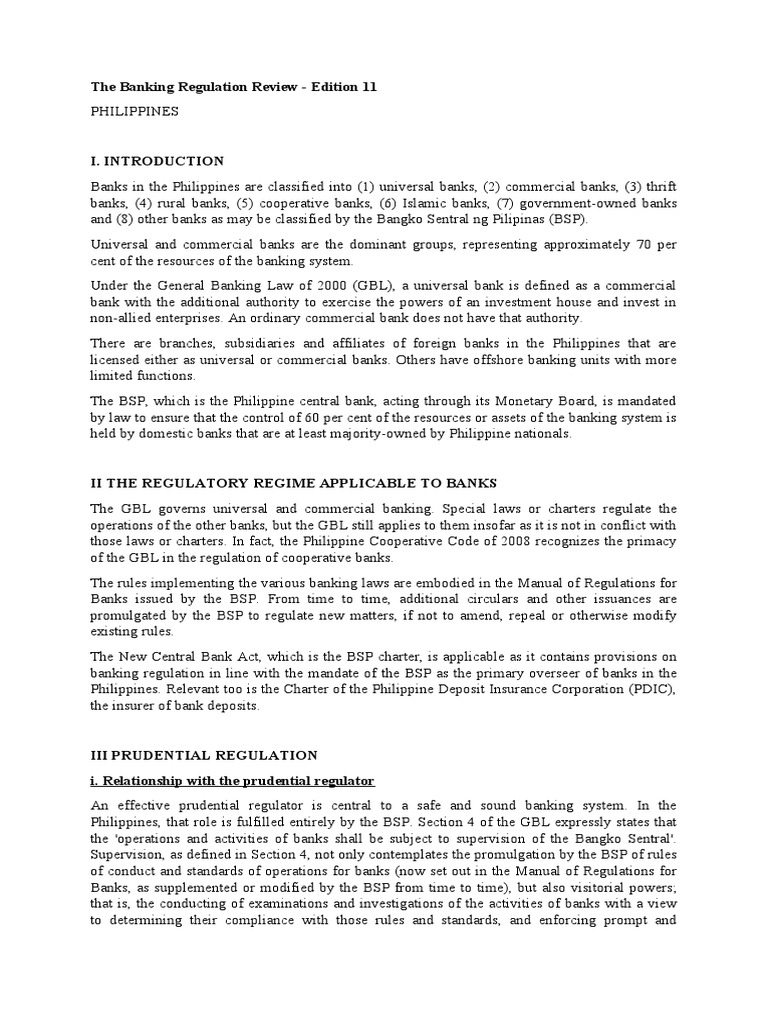 The Banking Regulation Review Edition 11 PDF Capital Requirement