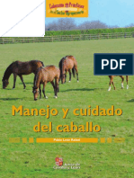 Manejo y Cuidado Del Caballo Manejo y Cuidado Del Caballo