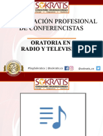 Oratoria en Radio y Television