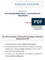Ch-3 Accounting Objectives Conventions - Standards