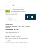 XML Tutorial