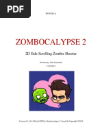 Zombocalypse 2: 2D Side-Scrolling Zombie Shooter