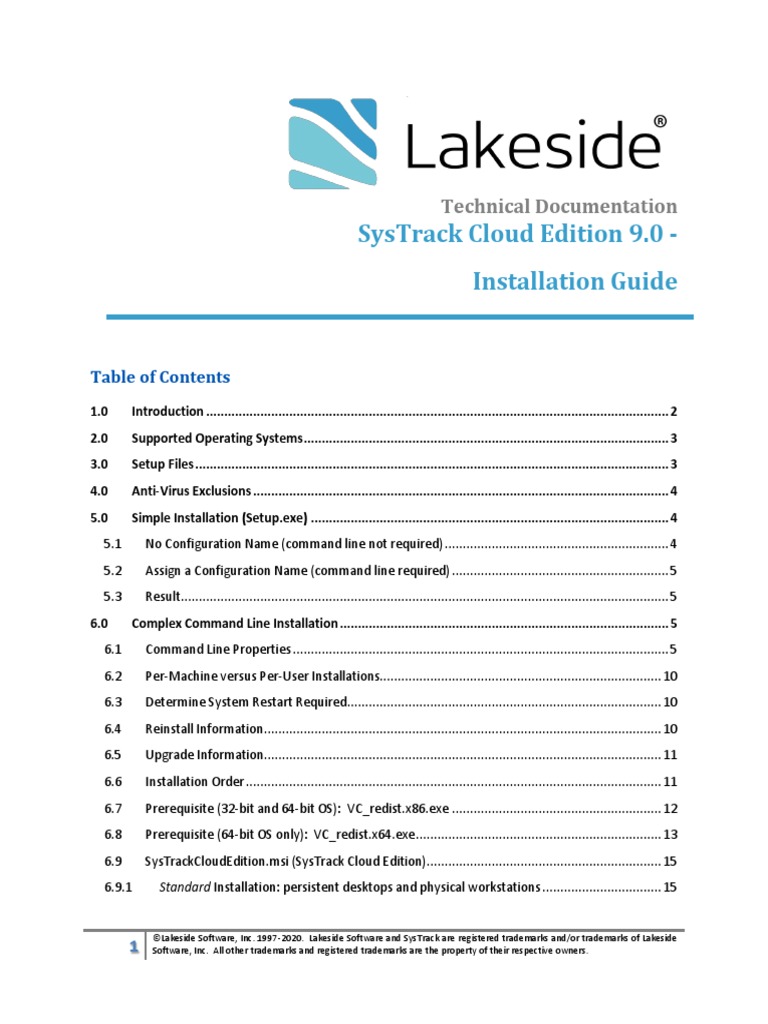 Cloud Edition Install Guide | PDF | Microsoft Windows | Command Line ...