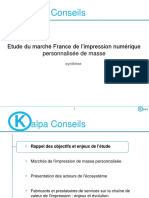 Synthese Etude Impression Numerique Industrielle - KALPA