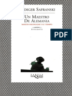 Safranski Un Maestro de Alemania. Heidegger y Su Tiempo (1) - Desbloqueado