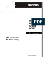 XPL 18-3 XPL 30-1 XPL 30-2 XPL 30-2D XPL 30-2T XPL 56-1: Operating Manual